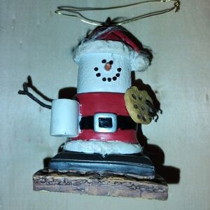 The Original SMORES Santa Claus Hot Cocoa Cookie Midwest Ornament